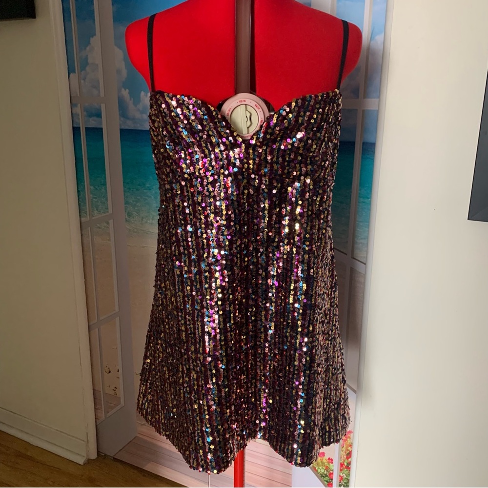 Beautiful party dress - Zara Woman Sequin dress, size XL
